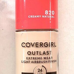 Covergirl Outlast Extreme Full-Coverage Foundation, in 820 Creamy Natural